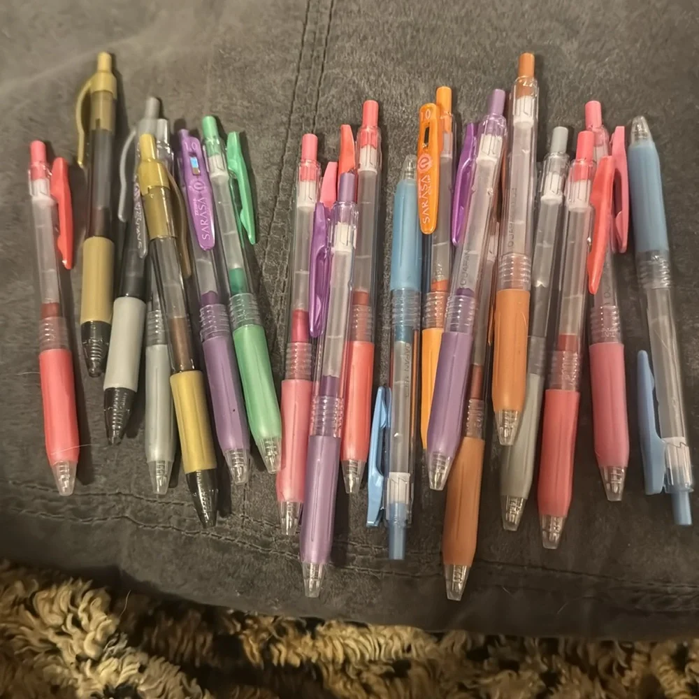 Zebra Sarasa Retractable Gel Pen Bundle
